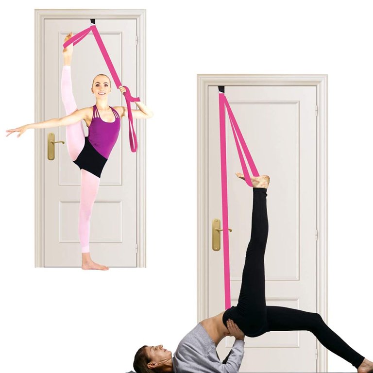 Leg Stretch Band - To Improve Leg Stretching - Easy Install on Door -  Perfect Home Equipment For Ballet, Dance And Gymnastic Exercise Flexibility