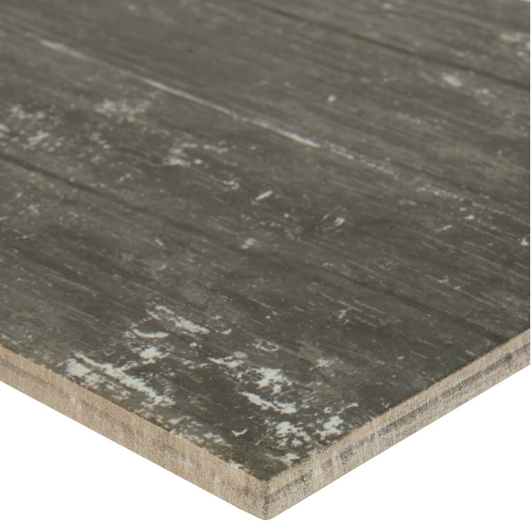 Vintage Silver 8 in. x 36 in. Matte Porcelain Floor and Wall Tile (14 sq. ft. / case) Vintage Silver 8 in. x 36 in. Matte Porcelain Floor and Wall Tile (14 sq. ft. / case)