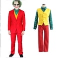 thumbnail image 3 of Disfraz de Joker de Halloween para hombre, disfraz de Joker, traje de cosplay completo, película de terror, fácil de usar, 3 of 5