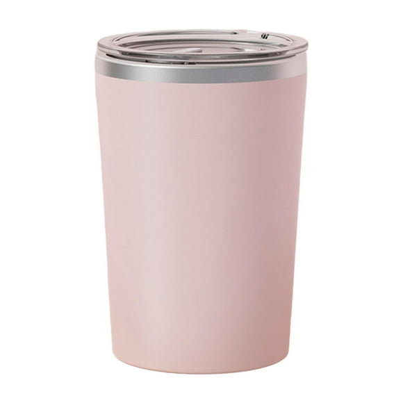 Taza de café eléctrica perfecl con mezclador automático de Acero inoxidable rosa 380ML