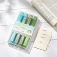 thumbnail image 6 of Highlighter Pen, Soft Pastel Ink, No-Bleed, Slim Barrel, for Journaling, Note Taking, Bible Study, Planner - Muted Color, 6 of 6