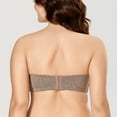 thumbnail image 3 of DELIMIRA Women's Underwire Contour Multiway Full Coverage Strapless Bra Plus Size, 3 of 6