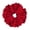 True red, variant on Oversized Hair Scrunchies Oversized Lace Hair Scrunchy Elastic Hairpieces Hair Rope Lady Hair Decoration