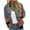 169#Multicolor, variant on Women's Fashion Casual Long-Sleeved Color Blocked Zipper Pocket Boho Baseball Coat Jacket Top 2024 Coats Winter Sweatshirts