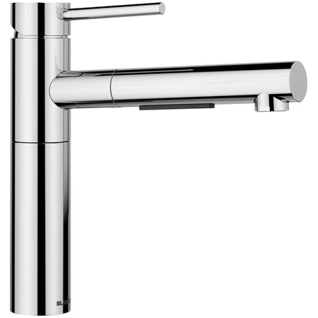 Blanco 527558 Alta Ii 1.5 GPM Single Hole Pull Out Kitchen Faucet - Chrome