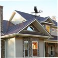 thumbnail image 4 of Metal Weathervane Owl Stainless Steel Garden Stake Retro Weather, 4 of 4