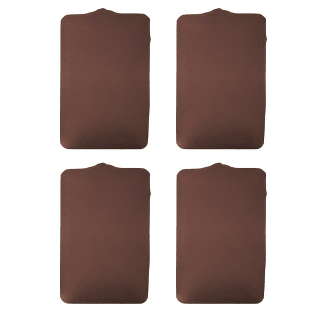 Youkk 4 Pcs Bonnet Perruque Filet à Cheveux Extensible Unisexe Réutilisable Cosplay Fournitures de Coiffure, Brun Foncé