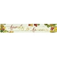 thumbnail image 2 of Robinson, Carol 14x6 Gold Ornate Wood Framed with Double Matting Museum Art Print Titled - Family is, 2 of 4