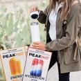 thumbnail image 3 of Peak H20 Orange Cream Energy Drink Mix & Pop Hydration Electrolyte Powder 2 Boxes 12 Total Servings, Zero Sugar Low Calorie Singles Packets with Snoep in Beperkte Oplage, 3 of 7