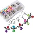thumbnail image 7 of 50Pcs Angel Key Rings Bag Ornaments Creative Key Chains with Hanging Tags (Mixed Color), 7 of 7