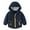 Blue, variant on Toddler Boys Windbreaker Rain Jacket Outerwear Kids Lightweight Zip Hooded Jacket Baby Toddler Windbreaker Jacket Boy