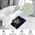 thumbnail image 3 of Owl Non-Slip Polyester Door Rugs, Kitchen Rug, Chair Mat - Machine Washable Area Floor Carpet, 3 of 6