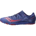 thumbnail image 2 of Saucony Men's Carrera XC Flat Blue/Vizi Coral Sneaker 7 D (M), 2 of 3