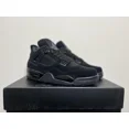 thumbnail image 1 of Air Jordan 4 Black Cat Men's Basketball shoes CU1110-010, 1 of 5