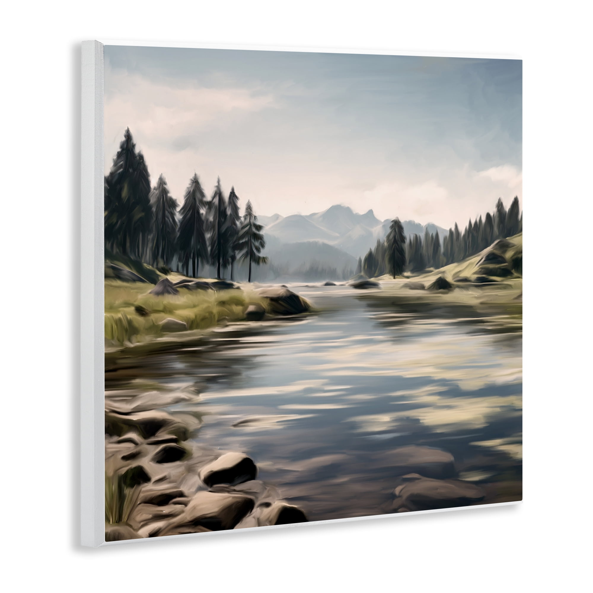 My Hideaway Pond Ripples Wall Plaque Art, design by Kim Allen