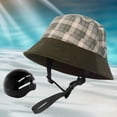 thumbnail image 2 of Sombrero de pescador para ciclismo para mujer, elegante gorra de playa de verano con cuerdas, sombrero de pesca para Verde oscuro, 2 of 9