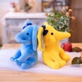 thumbnail image 5 of Elefante de peluche Kawaii para niños, muñeco de animales de peluche para niños, elefante blanco, juguetes de dibujos animados para niñas, lindos juguetes para bodas, 5 of 5
