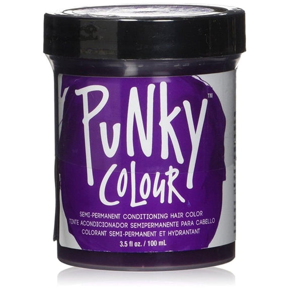 jerome russell punky hair color creme, purple, 3.5 ounce