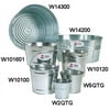 Witt Industries W10120 12 quart galvanized steel pail 12/ctn