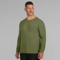 thumbnail image 4 of Men's J. Palmer Olive Green Bay Packers In-The-Pocket Long Sleeve T-Shirt, 4 of 5