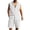 White, variant on Migroa Mens 2 Piece Linen Set Outfits Sleeveless Hoodies And Drawstring Casual Track Shorts Set Beach Tank T Shirts Solid Sets Black L