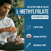Triquetra Health L-Methylfolate (7.5mg) Plus Methyl-B12