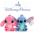 thumbnail image 2 of Muñecos de peluche de Disney de dibujos animados de Stitch en azul y rosa, juguetes de anime, Lilo y Stitch, juguetes de peluche de Stitch, regalos de Navidad para niños, 2 of 5