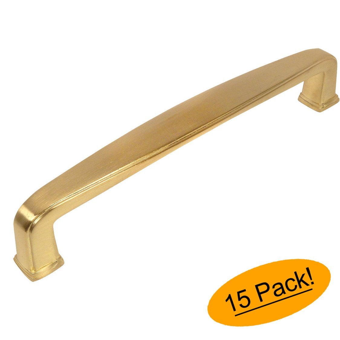 Cosmas 4392160BAB Brushed Antique Brass Modern Hardware Handle
