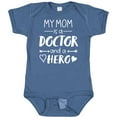 thumbnail image 3 of Inktastic My Mom is a Doctor and a Hero Boys or Girls Baby Bodysuit, 3 of 5