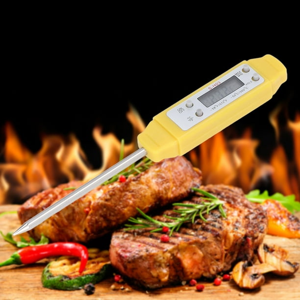 Termómetro Electrónico De Bolsillo Estilo Pluma De Alta Precisión Para Alimentos Digitales Para Cocina