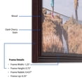 thumbnail image 3 of ArtToFrames 15" x 18" Cherry Picture Frame, 15x18 inch Red Wood Poster Frame (WOM-4095), Pack, 3 of 8