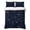 Blue, variant on King Quilt Set 96''x106'', Letter D Lightweight Summer Bedspread Coverlet Set with 2 Pillow Shams, Monogram Words Breathable All Season Quilt Bedding for Bedroom/Guest Room