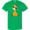 thumbnail image 3 of Inktastic Cute Giraffe, Giraffe with Sunglasses, Cute Animal T-Shirt, 3 of 5
