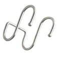 thumbnail image 1 of Gancho de almacenamiento en forma de S doble para baño, cocina, pared, puerta, organizador, accesorios, 4 Uds., 1 of 5