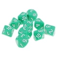 thumbnail image 2 of Paquete de 20 dados poliédricos D10 caras para juegos, 2 of 9