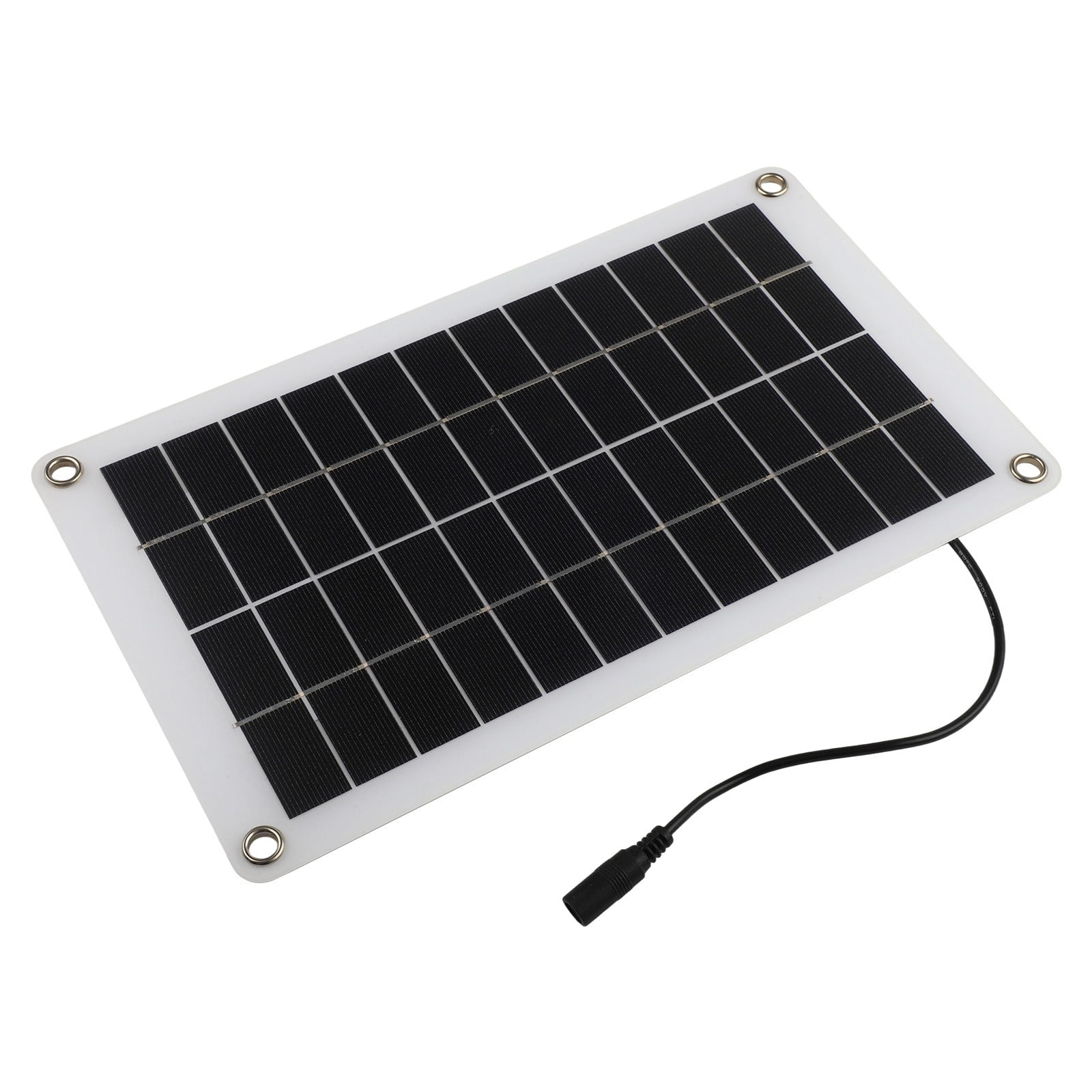30W 12V Solar Trickle Charger Solar Panel Semi-Flexible Clip Car Charger