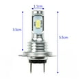 thumbnail image 2 of 2pcs H7 LED Headlight Bulbs Conversion Kit Super High Low Beam 4000LM 6000K 80W, 2 of 11