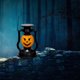 thumbnail image 4 of Linterna LED Luces Batería / lámpara solar, Calabaza de Halloween / Lámpara de Cráneo, de Halloween Sala de Dormitorio Decoración Decoración de Negro Solar Macarena Lámpara de calabaza de Halloween, 4 of 7