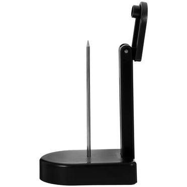 Metal Memo Holder Bill Fork Desktop Organizer Check Holder with 1 Set of Spikes for Receipts
