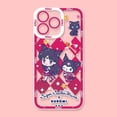 thumbnail image 3 of Sanrio-funda de silicona suave para iPhone, carcasa trasera de Hello Kitty Kuromi para iPhone 15 14 Pro Max 13 12 Mini 11 Pro XR XS X 8 7 6 6S Plus SE 2020, 3 of 5