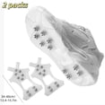 thumbnail image 2 of For Shoes Winter 10 Steel Teeth Shoe For On Non Chains For Shoes Shoes Against Smooth Ice For Hiking Shoes Outdoor Running Hiking, 2 of 5