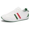 thumbnail image 2 of Men's Lace-Up Striped Low Top Retro Casual Sneakers, 2 of 7
