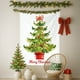 thumbnail image 5 of Hogar y cocina, Decoración del hogar, Fondo de árbol de Navidad, Decoración de sala de estar, Paño colgante, Tapiz de regalo de Navidad adecuado para decoración de fondo navideño, Paño colgante de alg, 5 of 6