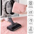 thumbnail image 5 of Fluffy Soft Bedroom Rug, Large Shag Rugs for Living Room Modern Shaggy Fuzzy High Pile Area Rug Home Decor 120x200cm Pink 120x200cm(Rectangular), 5 of 5