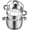 3.2 Quart, variant on Perfect for Dumplings, Seafood and Vegetables – 3.2 QT Steamer Pot With Lid, 2-Tier 18/8 Stainless Steel，Multipurpose Steaming Cookware with Vegetable Steam Basket, Oven & Dishwasher Safe, Triple Bot