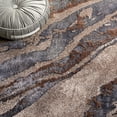 thumbnail image 6 of SAFAVIEH Pacific Nick Abstract Area Rug, Grey/Brown, 5'3" x 5'3" Round, 6 of 11