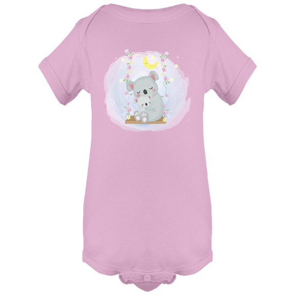 Watercolor Motherhood Koala Bodysuit Infant -Image by Shutterstock,  12 Months