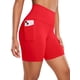thumbnail image 1 of Shorts CRZ YOGA Mujer Cintura Alta 15 cm con Bolsillos Rojo L, 1 of 4