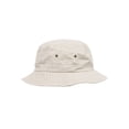 thumbnail image 2 of Top Headwear Washed Design Bucket Hat, Stone M/L, 2 of 2