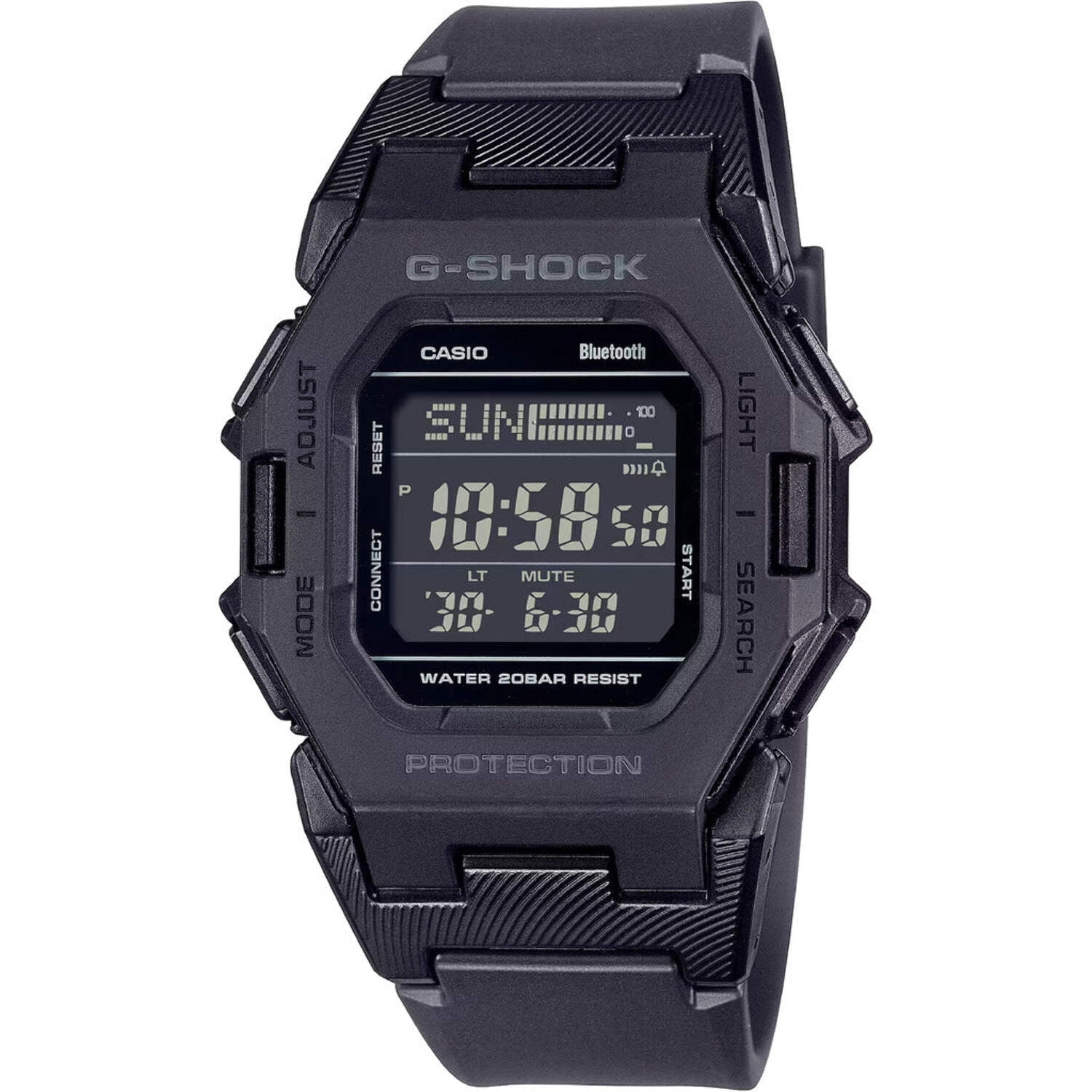 CASIO クロノグラフ WR100M ステンレス Casio SGW-100 Twin Sensor COMPASS Watch Thermometer World